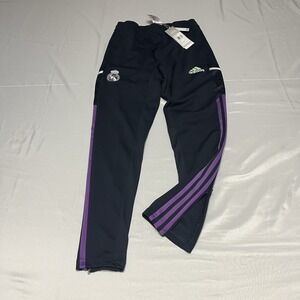 Adidas Real Madrid 2022/23 Training Pants Aeroready Navy Blue Men Small NWT
